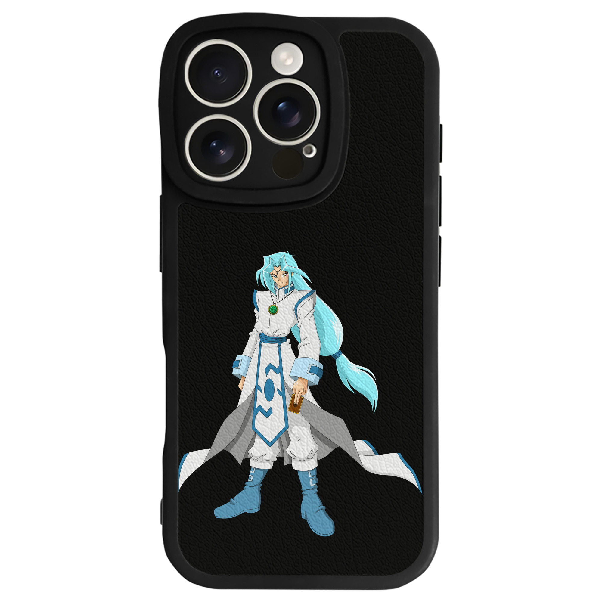 遊☆戯☆王 Yu-Gi-Oh! 【iPhone 16シリーズ対応】シリコンスマホケース（レザー調） 材質：シリコン